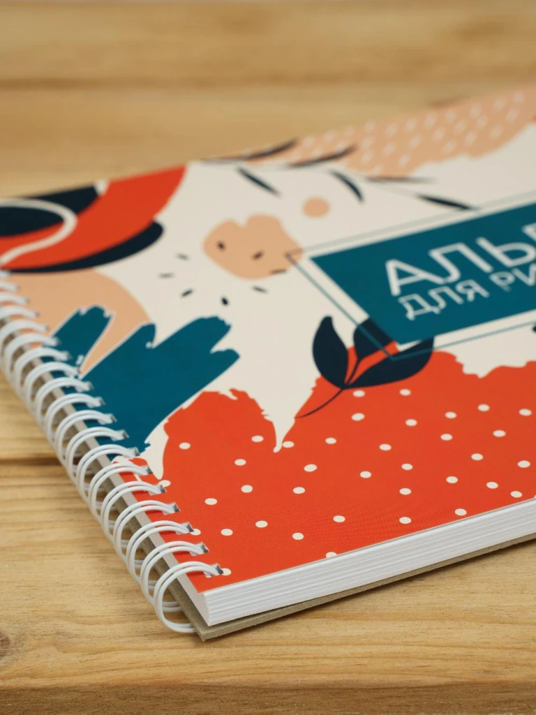 Альбом планшет для рисования "Дуэт" А4, 50 листов 120г/м2 на жесткой подложке, 2 шт