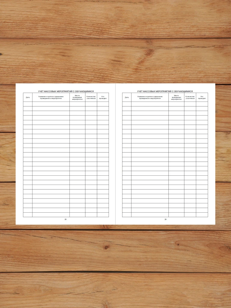 1 шт А4 Журнал учета работы педагога дополнительного образования в объединении (секции, клубе, кружке) с нумерацией