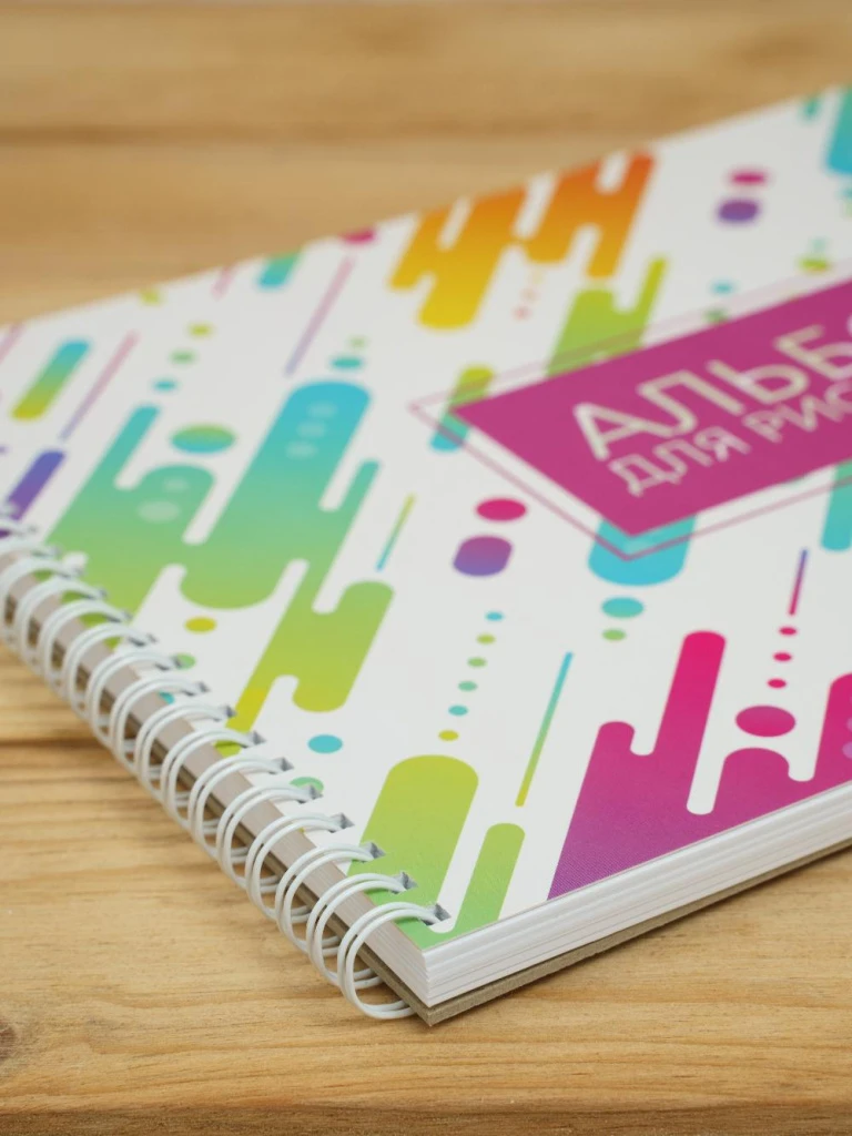 Альбом планшет для рисования "Дуэт" А4, 50 листов 120г/м2 на жесткой подложке, 2 шт