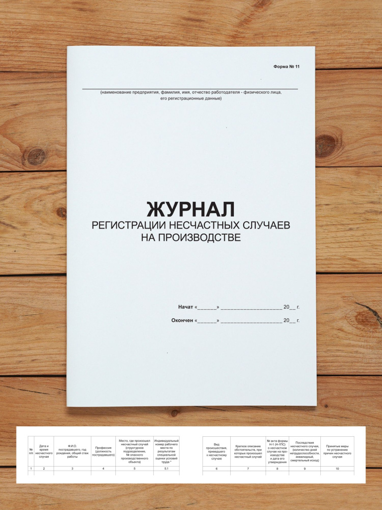 Комплект журналов по охране труда (8 журналов) А4, 40 страниц